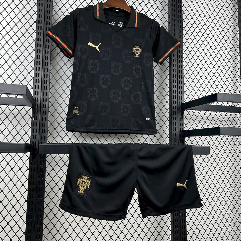 BOOTS SUPPLY Portugal 2026 Black Kids size - Jersey