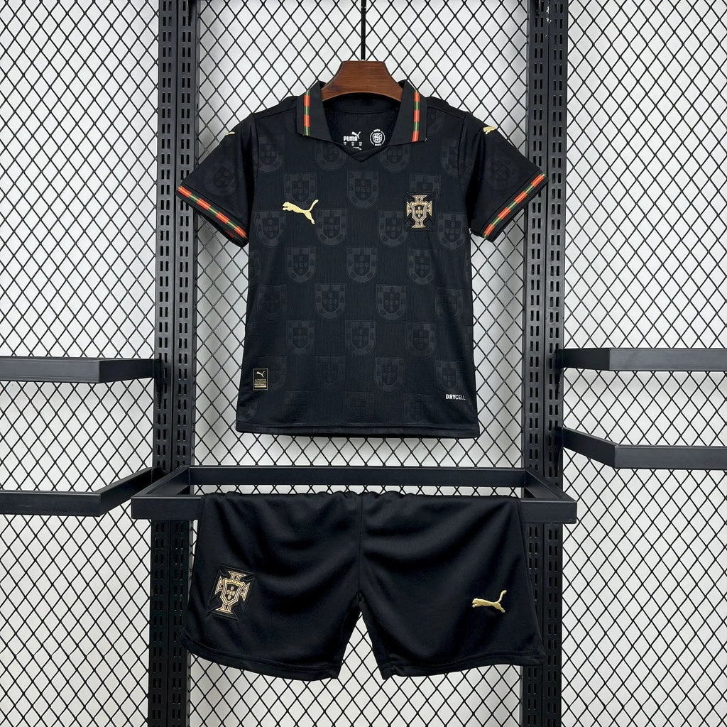BOOTS SUPPLY Portugal 2026 Black Kids size - Jersey