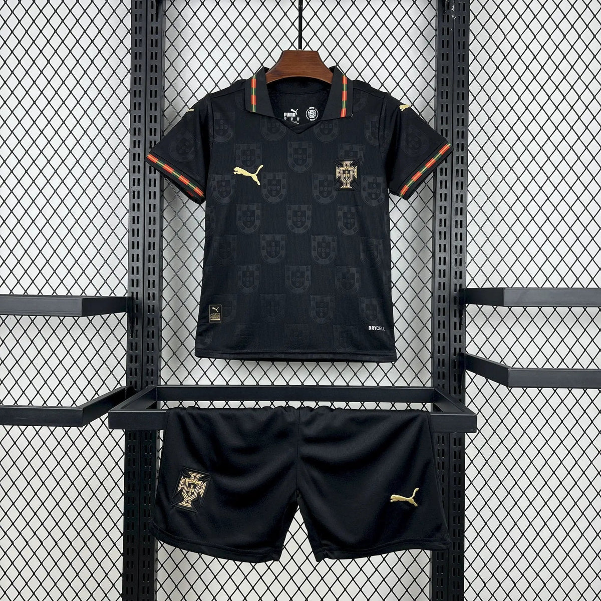 BOOTS SUPPLY Portugal 2026 Black Kids size - Jersey