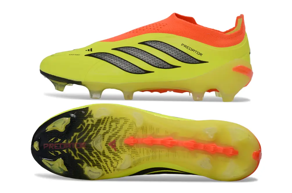 Adidas Predator 26 Laceless Elite FG soccer cleat, detailed view