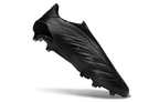 Adidas Copa Pure IV Elite Laceless FG football cleat in action on the field