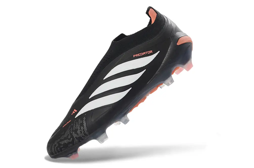 Close-up of Adidas Predator 26 Laceless Elite Firm Ground Soccer Cleat