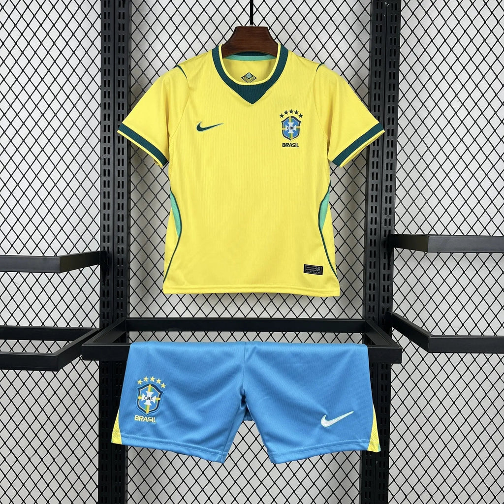 BOOTS SUPPLY Brazil 2026 Home Kids size - Jersey