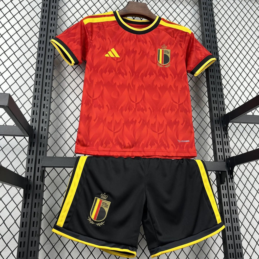 BOOTS SUPPLY Belgium 2026 Home Kids size - Jersey