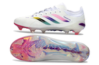 Detailed view of Adidas Predator 26 Elite FG soccer cleats, highlighting premium materials and expert craftsmanship.