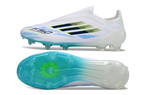 Adidas F50 Elite FG Laceless football boot from the side