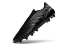 Close-up of Adidas Copa Pure IV Elite Laceless FG football boots with innovative technology