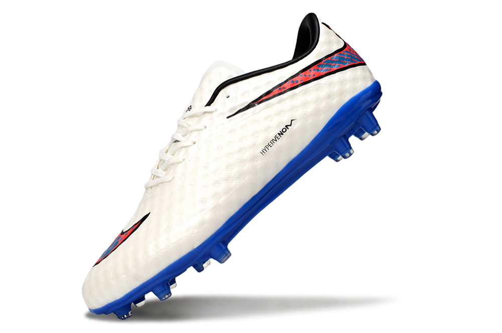 Nike Hypervenom Phantom Elite FG Shine Through Pack - White / Blue / Crimson FG