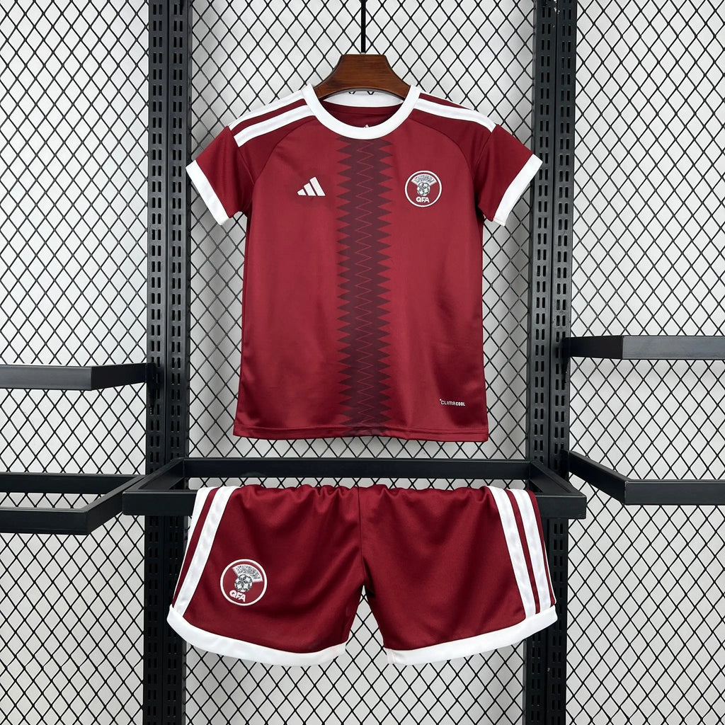 BOOTS SUPPLY Qatar 2026 Home Kids size - Jersey