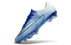 Close-up of Nike Air Zoom Mercurial Vapor XVII Elite FG soccer cleats, featuring Zoom Air technology